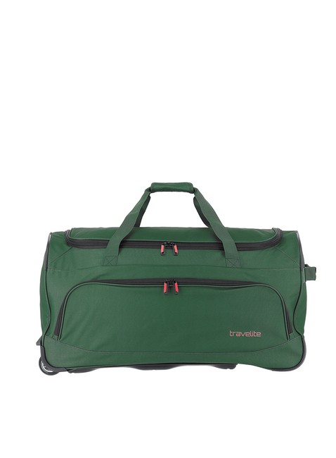 Torba podróżna na kółkach Travelite Basics Fresh - dark green