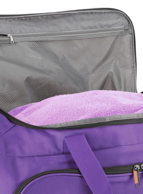 Torba podróżna na kółkach Travelite Basics Fresh - purple