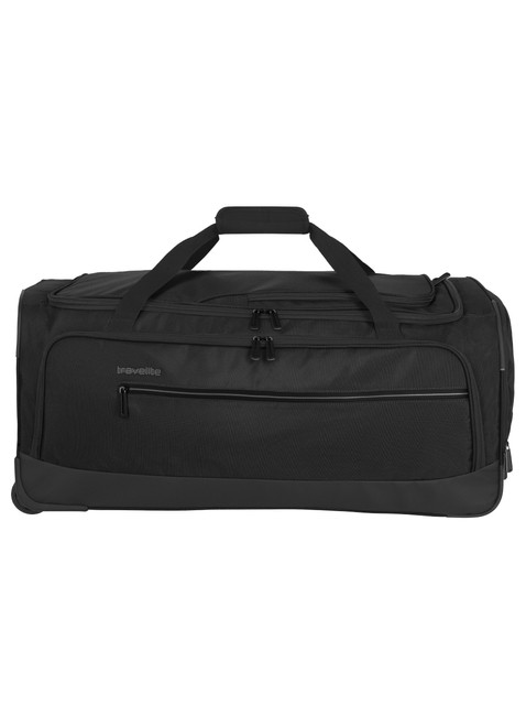 Torba podróżna na kółkach Travelite Crosslite L - black