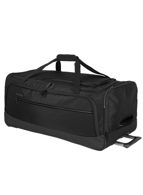 Torba podróżna na kółkach Travelite Crosslite L - black