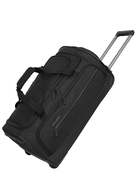 Torba podróżna na kółkach Travelite Crosslite M - black