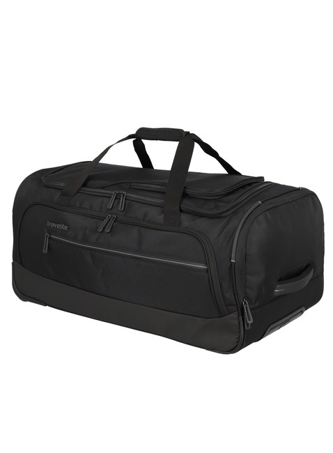 Torba podróżna na kółkach Travelite Crosslite M - black