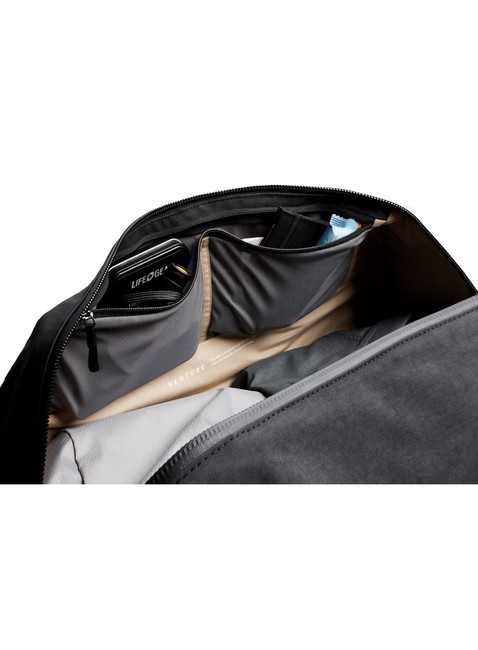 Torba podróżna plecak Bellroy Venture Duffel 40 l - black