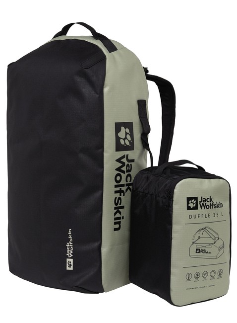 Torba podróżna / plecak Jack Wolfskin All-In Duffle 35 - mint leaf