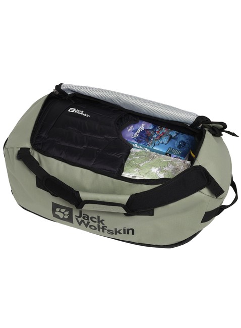 Torba podróżna / plecak Jack Wolfskin All-In Duffle 45 - mint leaf