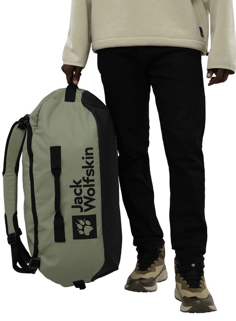 Torba podróżna / plecak Jack Wolfskin All-In Duffle 65 - mint leaf