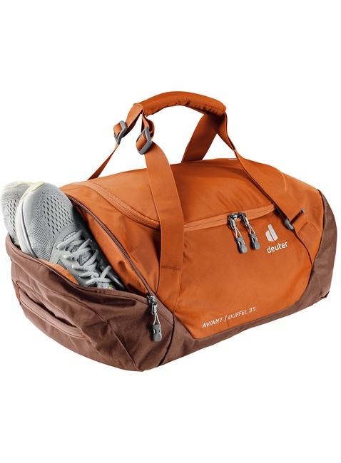 Torba podróżna składana Deuter Aviant Duffel 35 - chestnut / umbra