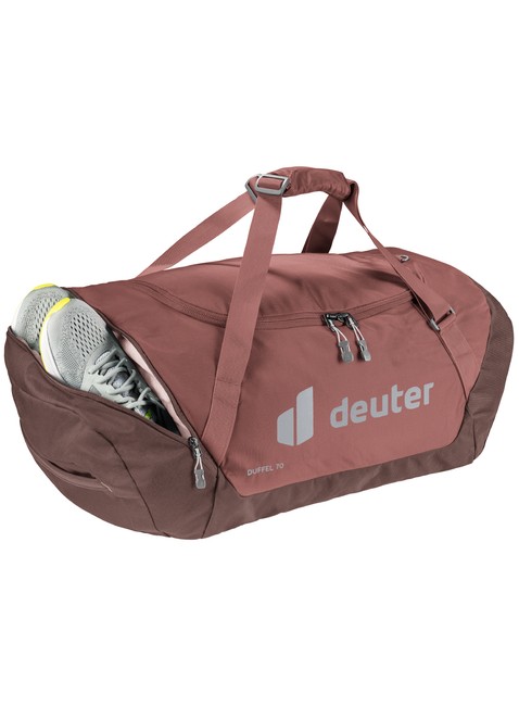 Torba podróżna składana Deuter Duffel 70 - caspia / raisin