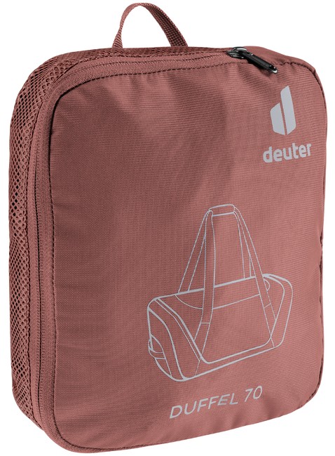 Torba podróżna składana Deuter Duffel 70 - caspia / raisin