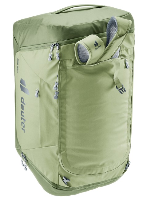 Torba podróżna składana Deuter Duffel Pro 60 - mineral / grove