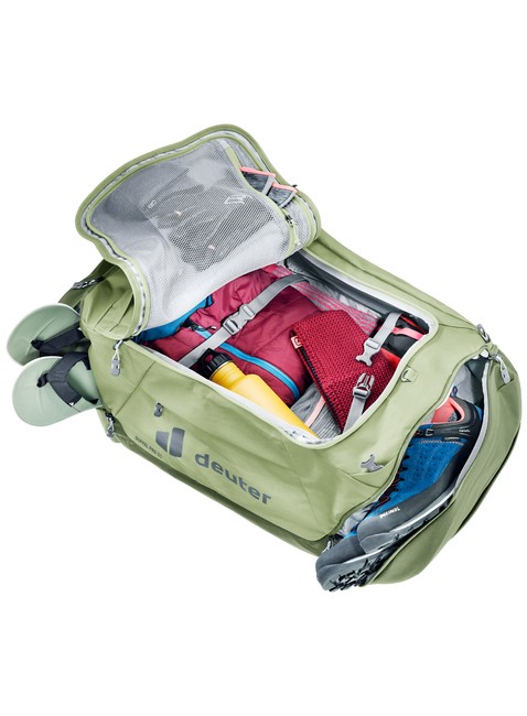 Torba podróżna składana Deuter Duffel Pro 60 - mineral / grove