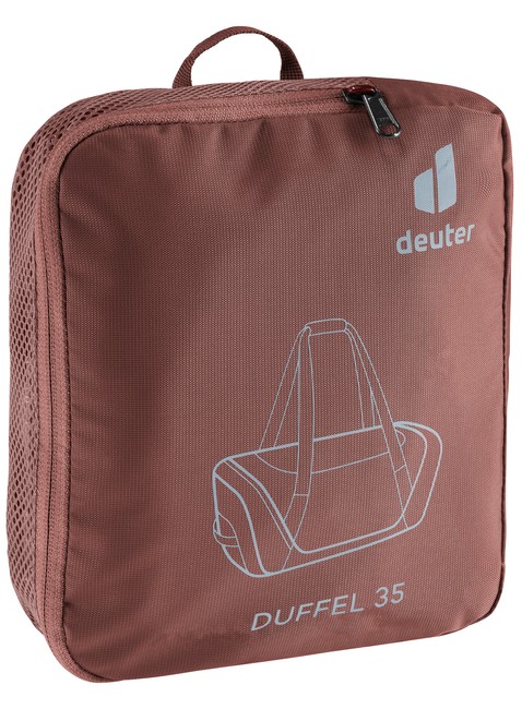 Torba podróżna sportowa Deuter Duffel 35 - caspia / raisin