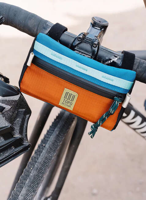 Torba rowerowa Topo Designs Bike Bag Mini - clay / blue