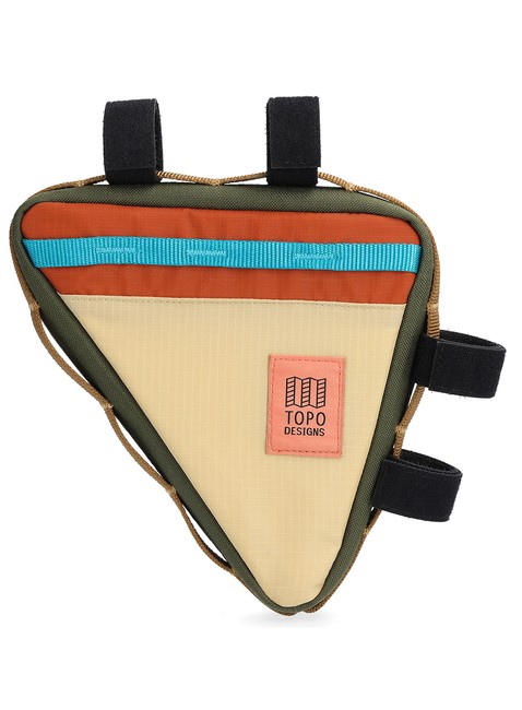 Torba rowerowa Topo Designs Frame Bike Bag - olive / hemp