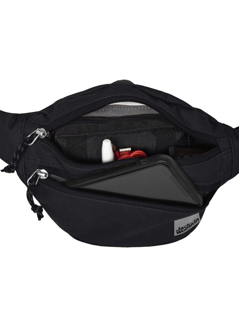 Torba / saszetka biodrowa Jack Wolfskin Konya Hipbag - black