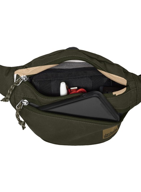 Torba / saszetka biodrowa Jack Wolfskin Konya Hipbag - island moss