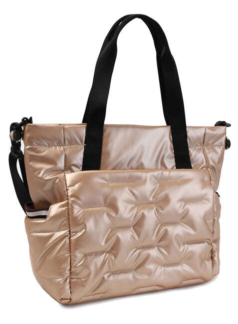 Torba szoperka Hedgren Puffer Tote - safari beige