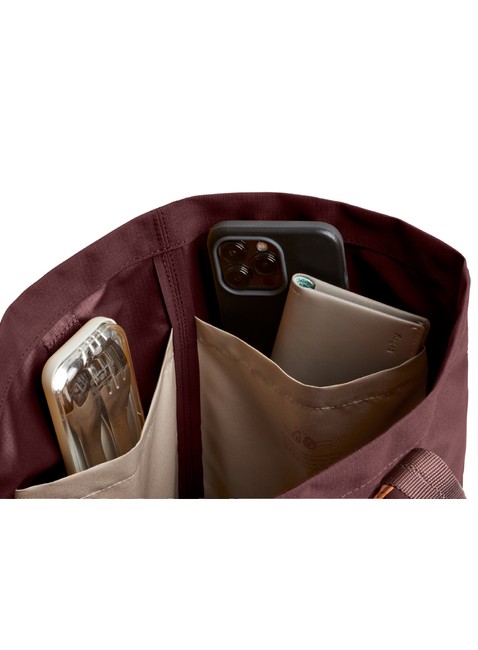 Torba szoperka na ramię Bellroy City Tote - burgundy