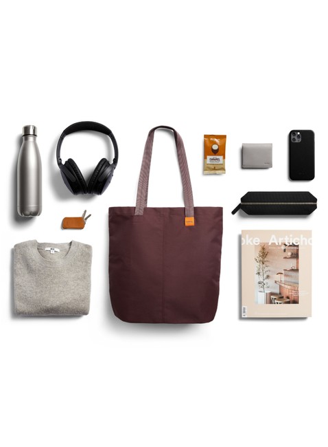 Torba szoperka na ramię Bellroy City Tote - burgundy