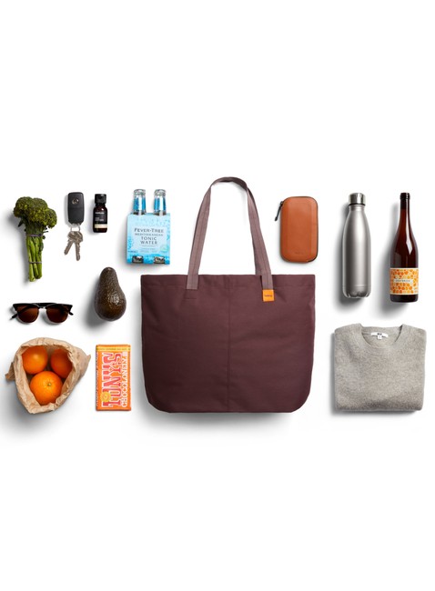 Torba szoperka na ramię Bellroy Market Tote - burgundy