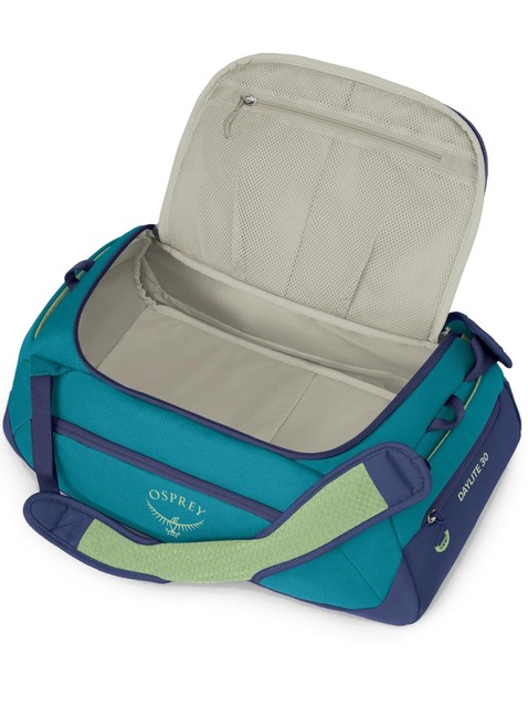 Torba turystyczna plecak Osprey Daylite Duffel 30 - blue spikemoss / alkaline