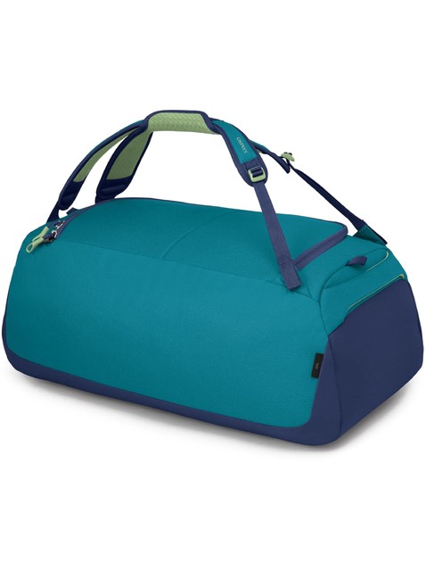 Torba turystyczna plecak Osprey Daylite Duffel 60 - blue spikemoss / alkaline