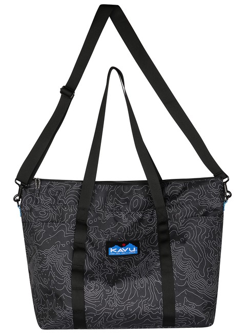 Torba weekendowa Kavu Traveller 30 l - black topo