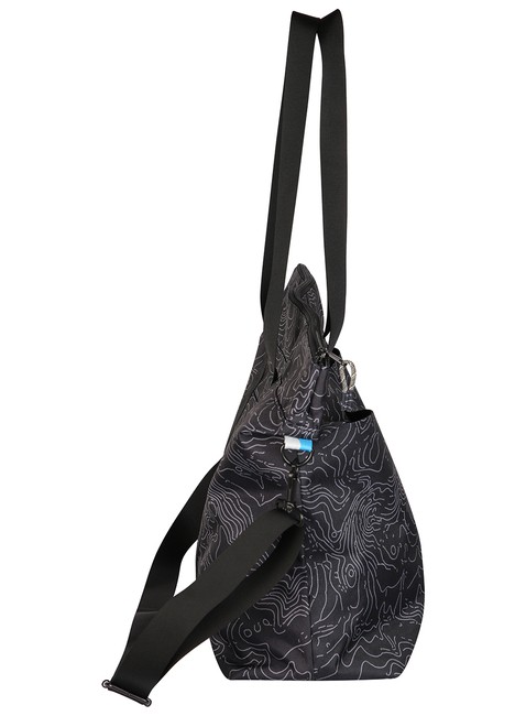 Torba weekendowa Kavu Traveller 30 l - black topo