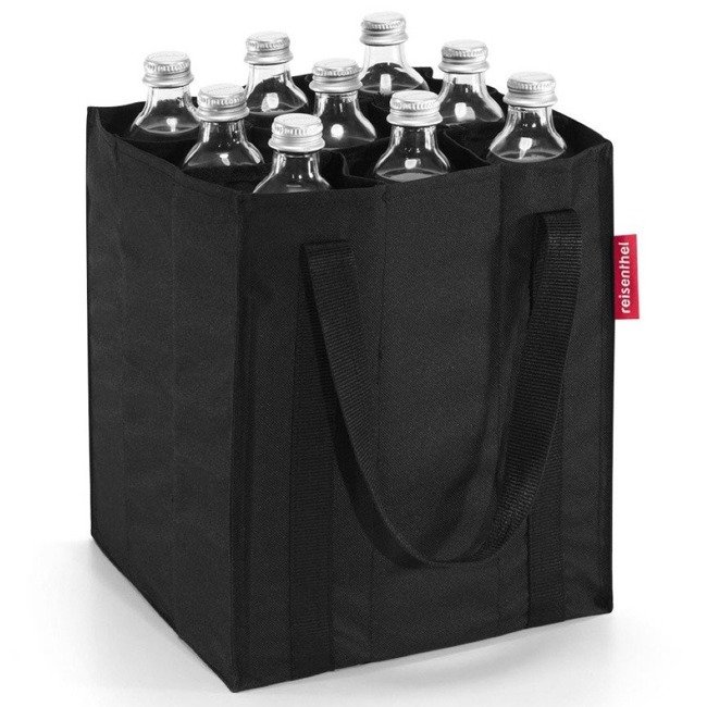 Torba z przegrodami na butelki Reisenthel Bottlebag - black