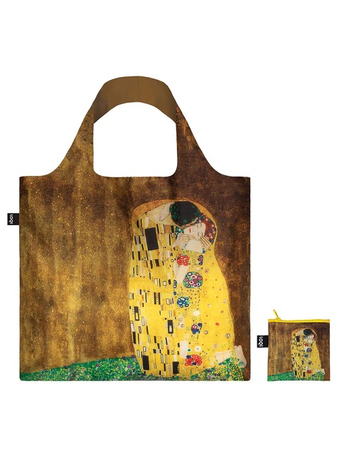 Torba z recyklingu Loqi Gustav Klimt - The Kiss