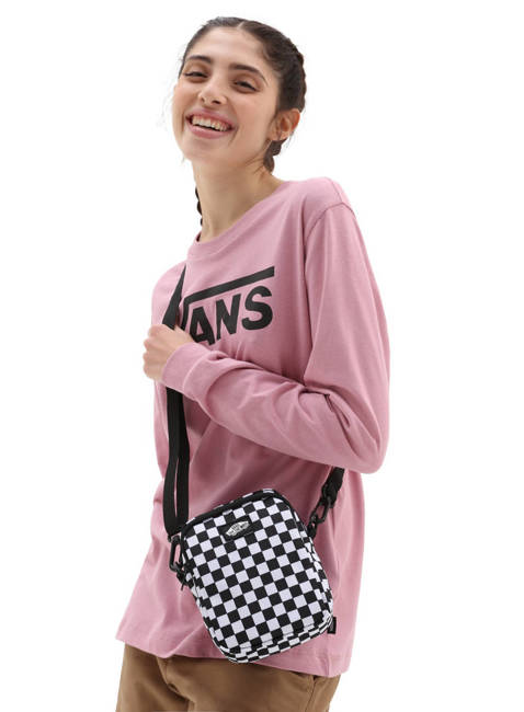 Torebka Vans Go Getter Crossbody - black / white checkerboard