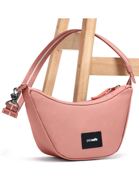 Torebka antykradzieżowa Pacsafe GO Lunar Crossbody - rose