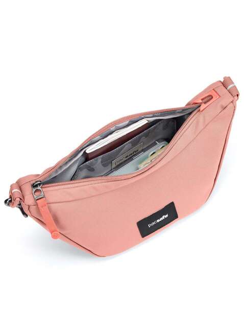 Torebka antykradzieżowa Pacsafe GO Lunar Crossbody - rose