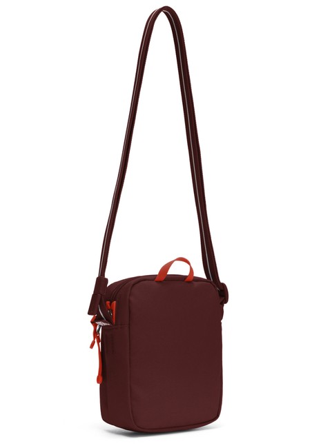 Torebka antykradzieżowa Pacsafe GO Mikro Crossbody - garnet red