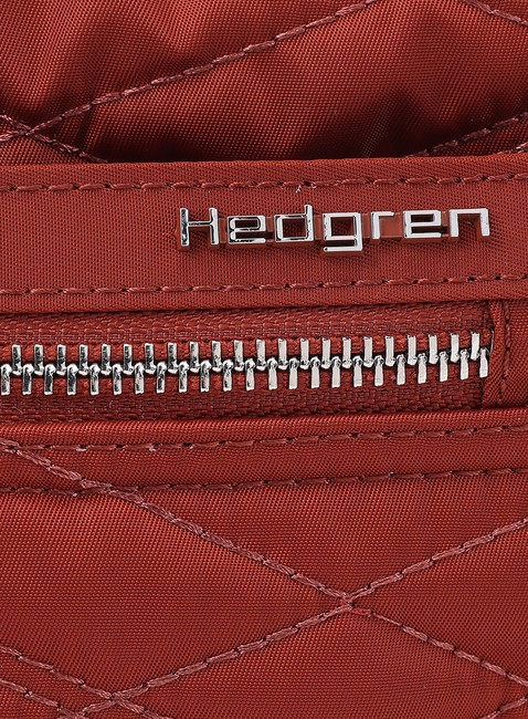 Torebka na ramię Hedgren Eye RFID - new quilt brandy brown
