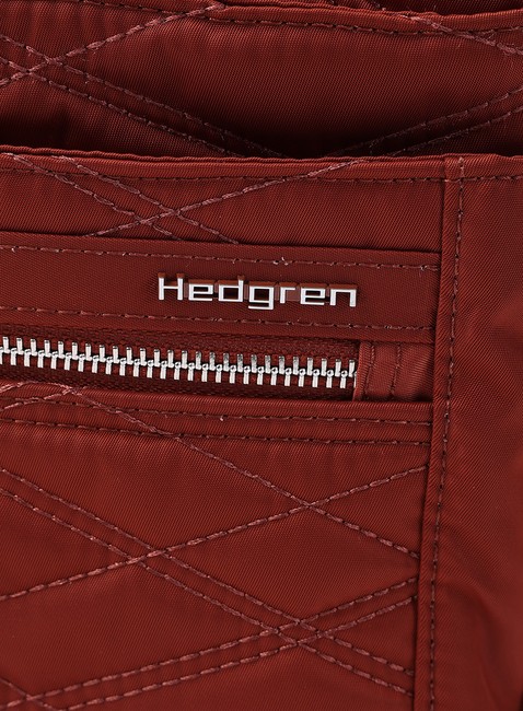Torebka na ramię Hedgren Orva Crossover RFID - new quilt brandy brown