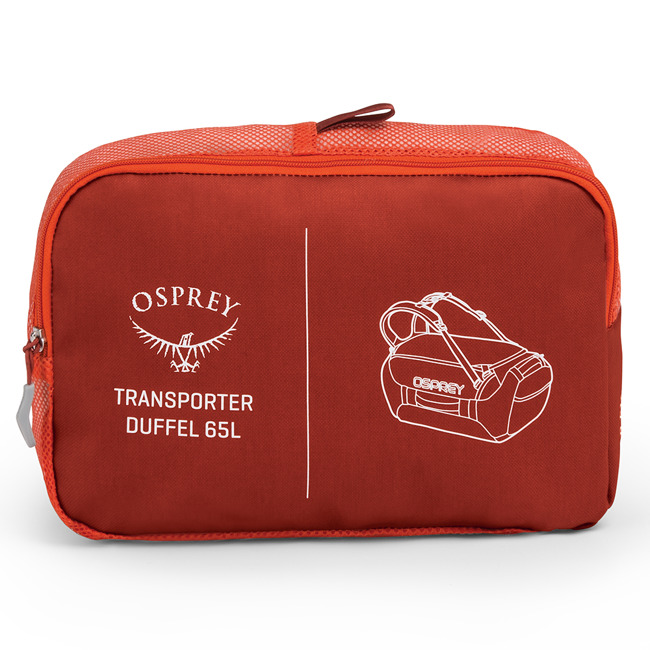 Transporter 65 średnia turystyczna torba Osprey sub lime