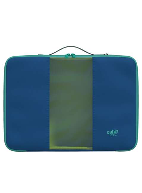 Trzy organizer na odzież CabinZero Lux Packing Cubes Set - capri blue