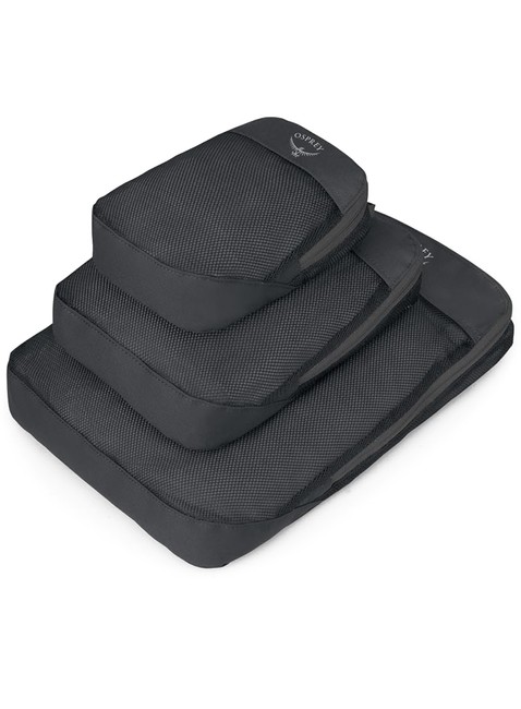 Trzy organizery na odzież Osprey Daylite Packing Cube Set - black