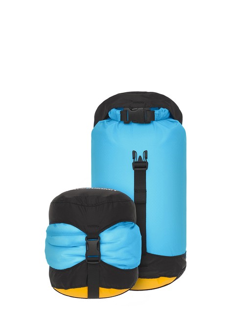 Ultralekki wodoodporny worek kompresyjny Sea to Summit Evac Compression Dry Bag UL 5 l - atoll blue