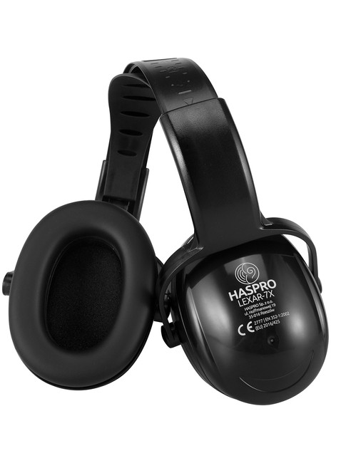 Uniwersalne nauszniki ochronne Haspro Lexar 7X Safety Earmuffs - black