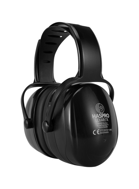 Uniwersalne nauszniki ochronne Haspro Lexar 7X Safety Earmuffs - black