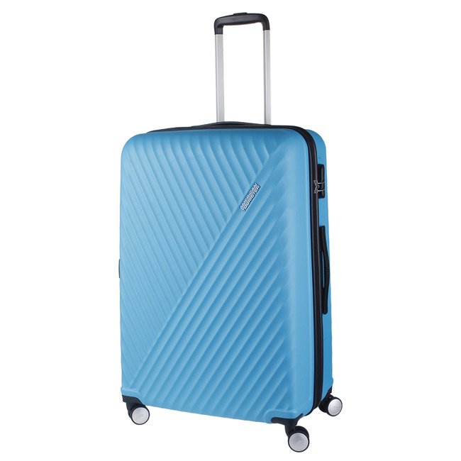 Visby walizka duża American Tourister - blue