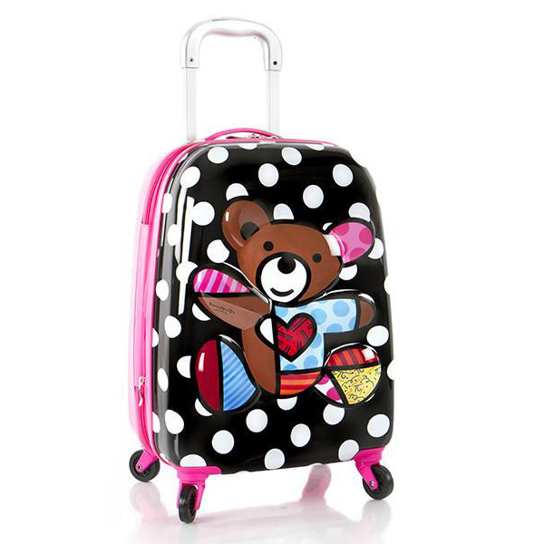 Walizka dla dzieci Heys Britto Tween 3D Pop Up Spinner Luggage - Teddy Bear