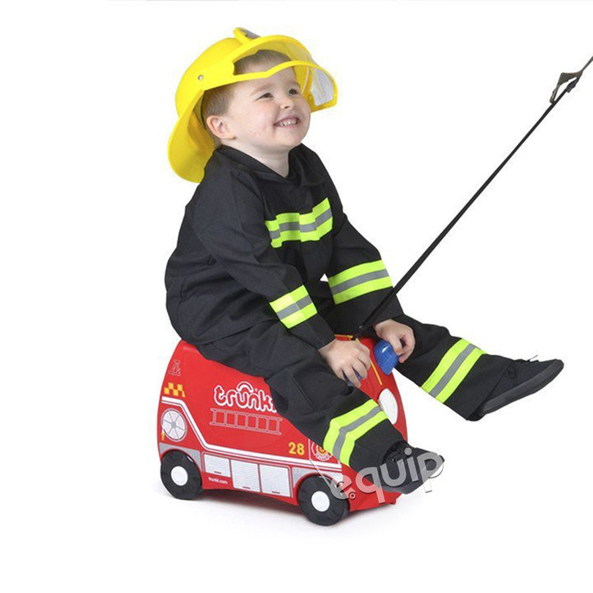 Walizka dla dzieci Trunki - wóz strażacki Frank