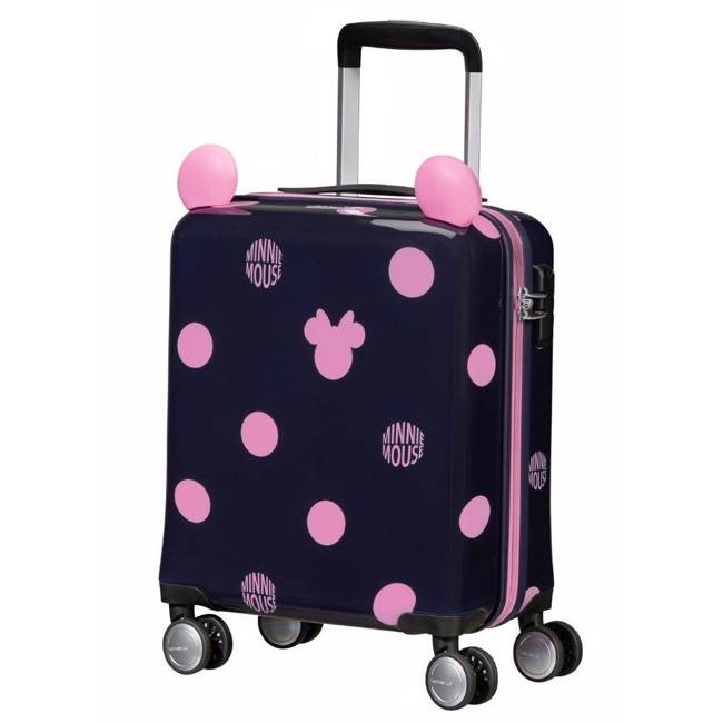 Walizka dla dzieci kabinowa Samsonite Color Funtime Disney 22 l - Minnie pink dots
