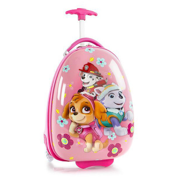 Walizka dla dziewczynki Heys Nickelodeon - Paw Patrol Pink