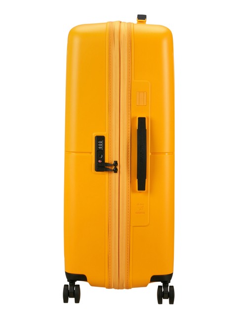 Walizka duża American Tourister DashPop EXP - golden yellow