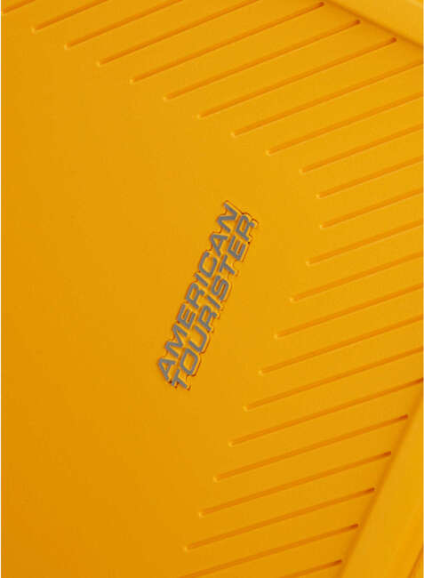 Walizka duża American Tourister DashPop EXP - golden yellow