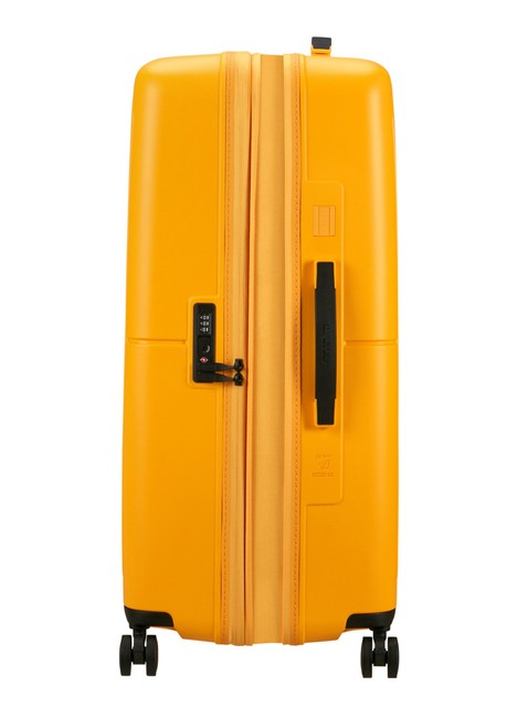 Walizka duża American Tourister DashPop EXP - golden yellow